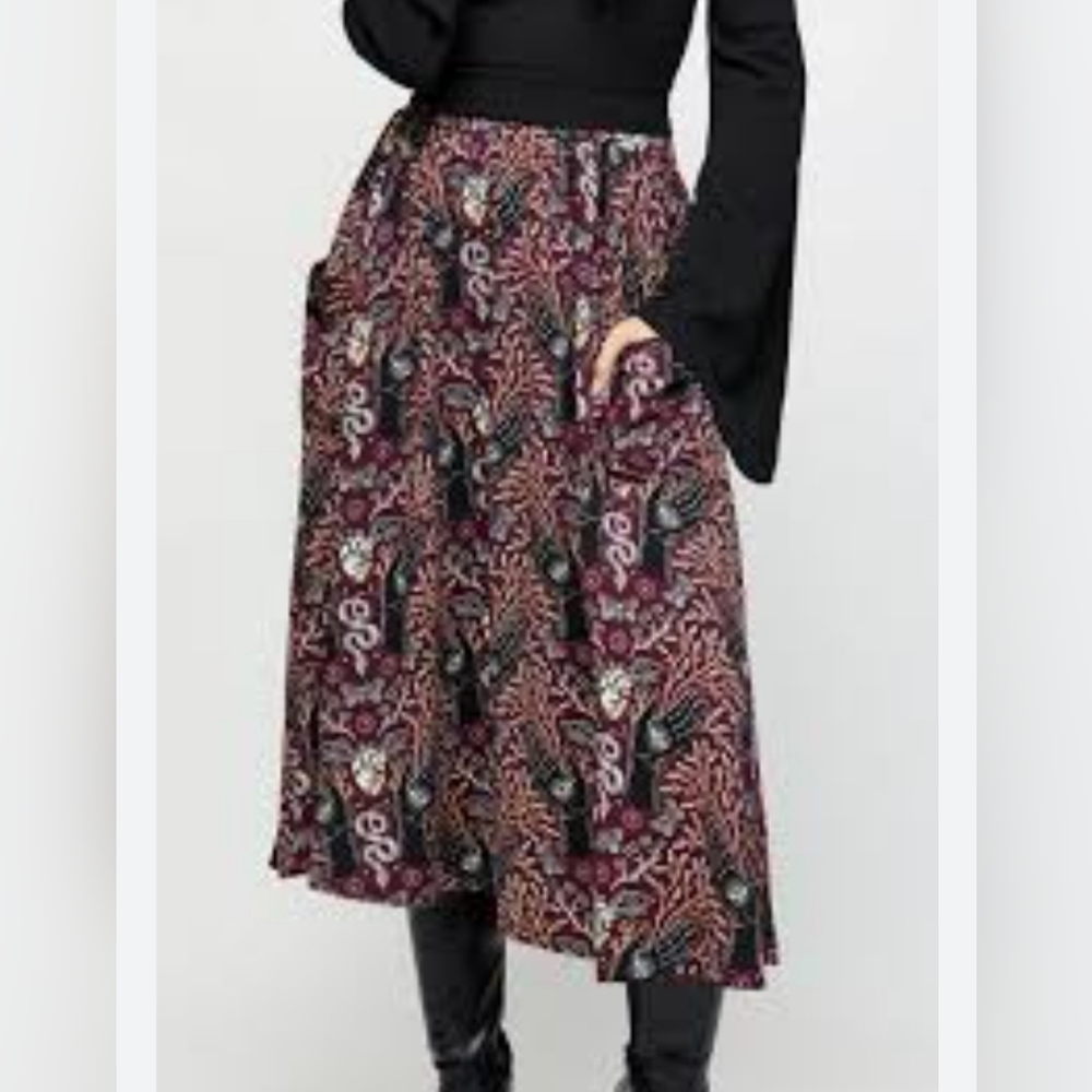 Disturbia Hemlock Occult snake Patterned Skirt